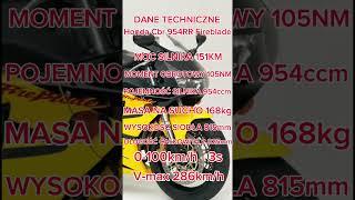 Dane techniczne Honda Cbr 954RR Fireblade #honda #fireblade #fire #motocykl #954rr #motor