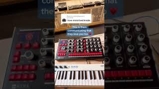 Some say it’s synth love ️ #synth #analogsynth #analogsynthesizer #moogaudio #shorts