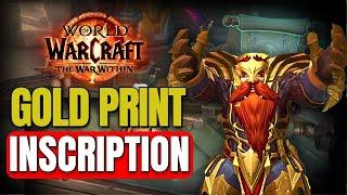 WoW Inscription is CRAZY for Gold Making  - WoW TWW Gold Guide