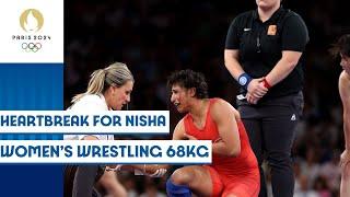 Heartbreak for Nisha Dahiya in the quarter-final | Paris 2024 highlights