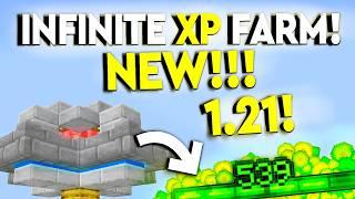 BEST 1.21 INFINITE XP FARM Minecraft Tutorial 190 Levels In 3 Minutes!