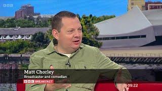 Matt Chorley (Broadcaster, Comedian) On BBC Breakfast [28.08.2024]