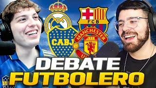 DEBATE FUTBOLERO CON DAVO: BARCELONA, REAL MADRID, MANCHESTER UNITED Y CITY. MEJOR XI DEL FÚTBOL