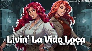 Livin' La Vida Loca (Ricky Martin/Shrek 2) 【covered by Anna ft. @chloebreez】 || female ver.