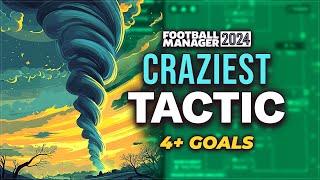 The CRAZIEST FM24 Tactic We've Used! | Football Manager 2024 Best Tactics