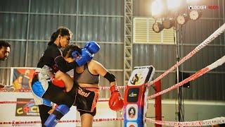 Anagha (Kajukado, Calicut) vs Noura (GFC, Thrissur) | 2nd Youth Muay Thai Fight League | Kochi