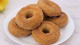 Baked Donuts Recipe | Cinnamon Sugar Baked Donuts