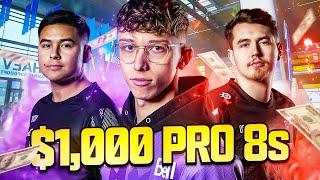 #1 COD PRO TAKING PROS CASH IN $1000 S&D 8S! (FT.DRAZAH AND SHOTZZY)