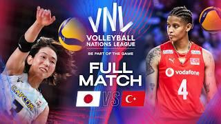 Japan  vs. Türkiye  - 2024 VNL | Full Match - Week 1