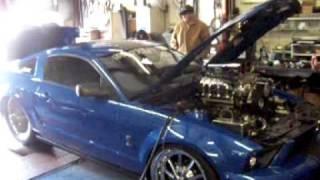 FASTLANE MOTORSPORTS - PROJECT NIGHTMARE ON THE DYNO - BDS 6-71 BLOWN MOD MOTOR