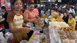 Walking tour in Phnom Penh BKK Market - Cambodian Street Food 2024