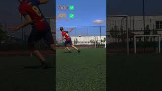 Crossbar Challenge #futbol #football #bramka #sigma #skills