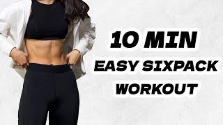 РЕЛЬЕФНЫЙ ЖИВОТ ЗА 10 МИНУТ / 10 MIN EASY SIXPACK WORKOUT