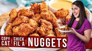 Copycat Chick Fil-A Nuggets and Sauce