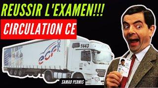 REUSSIR L' EXAMEN CIRCULATION PERMIS CE