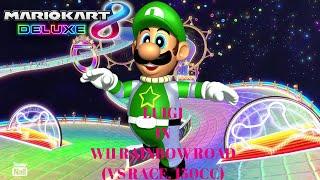 Mario Kart 8 Deluxe - Luigi in Wii Rainbow Road (VS Race, 150cc)