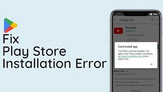 How to Fix Google Play Store Can't Install App