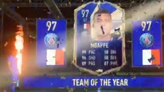 KYLIAN MBAPPE TOTY PACK ANIMATION FIFA 21 PACK OPENING