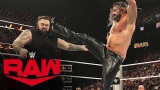 Seth “Freakin” Rollins and Bronson Reed engage in wild brawl: Raw highlights, Oct. 21, 2024