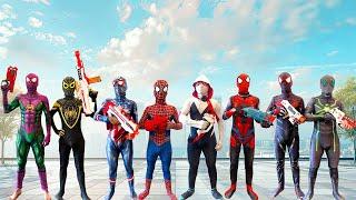 SUPERHERO's Story || Rescue SPIDER-GIRL and go to trainning with her...?? ( Funny, Action )