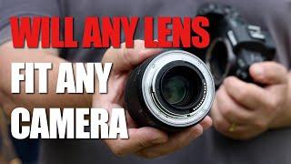 Do all Canon lenses fit all Canon cameras: Are Camera Lenses Universal