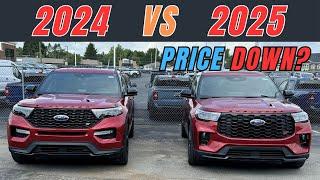 2025 Ford Explorer ST vs 2024 Ford Explorer ST | Exterior and Technology overview | Lower price!