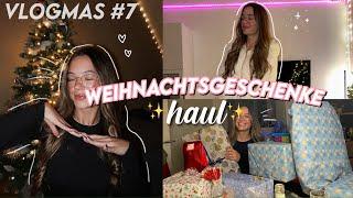 CHRISTMAS GIFT HAUL VLOG - Vlogmas #7 | Hannah Theresa