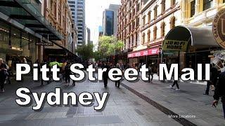 Pitt Street Mall - Sydney Australia - Walking Tour