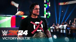 CM Punk’s 2009 ‘This Fire Burns’ Entrance Return with Custom GFX & Theme | WWE 2K24 Mods