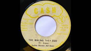 jackie brown all stars - the wrong they dub