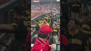 Manny Machado Fernando Tatis Jr. fight. ORIGINAL VIDEO - Joe Yancey