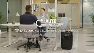 Niszczarka automatyczna Fellowes AutoMax™ 200M do użytku w małych biurach, tnąca na mikro-ścinki