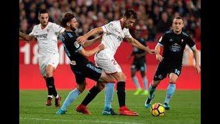 Sevilla vs Celta Vigo 2 1 Goals   Highlights HD 2018. La Liga