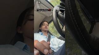 “Girls can’t drive”-  #relatable #motivation #medicalcollege #drive #car #feminism #neet #success