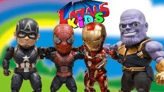 Marvel Nursery Rhymes for Kids FEATURING Hulk Spiderman Ironman & Captain America Compilation