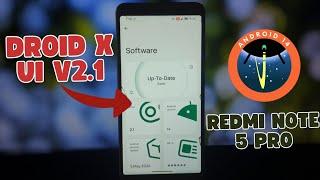 Redmi Note 5 Pro: Droid X UI with Android 14 Review (2024 Update)