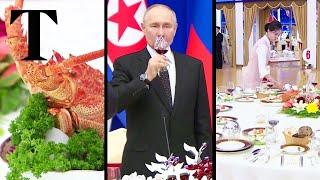 Putin lavished at North Korean banquet