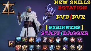 Quick Guide - Throne And Liberty Mage Build - Staff/Dagger - Skills Rotation