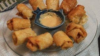 Chinese Egg Roll Recipe With Shrimp Bald Chef