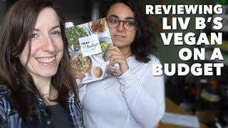 OUR NEW FAVOURITE COOKBOOK | Liv B's Vegan on a Budget Cookbook Review