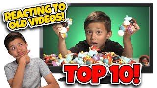 KIDS REACT TO OLD VIDEOS!!! Top 10 Favorite Videos Countdown - #10 Ultimate Angry Birds Space!