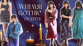 13 Whimsigothic Outfits  (witchy, 90s, thrifted)