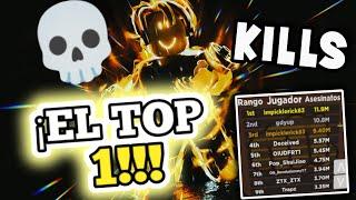 ¡Me ENCONTRÉ al TOP 1 de KILLS!  MUSCLE LEGENDS  | ROBLOX