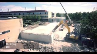 Drone over DTU, 2. kvadrant, oktober 2014