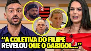 BOMBA! Vazou a VERDADE SOBRE COLETIVA de Filipe Luís e TRETA entre Gabigol e diretoria do Flamengo