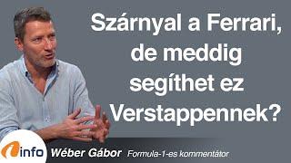 Szárnyal a Ferrari, de meddig segíthet ez Verstappennek? Wéber Gábor, Inforádió, Aréna