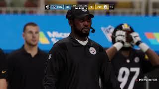 Titans vs Steelers WEEK 9 PS5 MADDEN 24 updated roster season 24/25