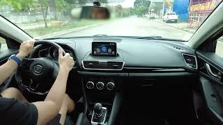 Mazda 3 1.5 (2015) Borla S Type Exhaust – In Cabin POV Sound Test