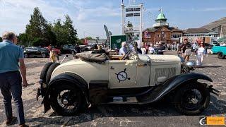 Brooklands American Car Day 2024. Sir Gerry Acher and his 1924 Ford Model A.