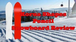 The 2024 Korua Shapes Pencil Snowboard Review